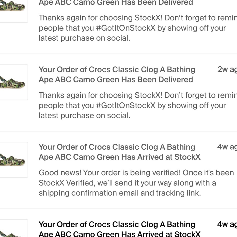 Green Bape Crocs
